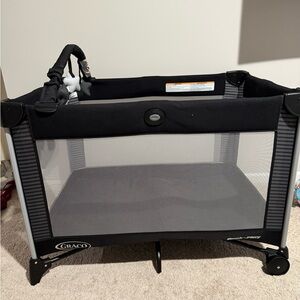 Black Portable Playard